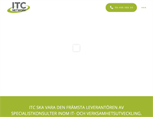 Tablet Screenshot of itcnetwork.se